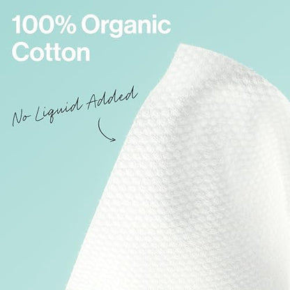 The Honest Company 100% Pure Organic Cotton Dry Wipes, Hypoallergenic, Multi-Use, Baby Facial Cloths, 192 Count - Image 4