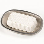 Survival Land jewelweed infused plant oil removal soap texture detail
