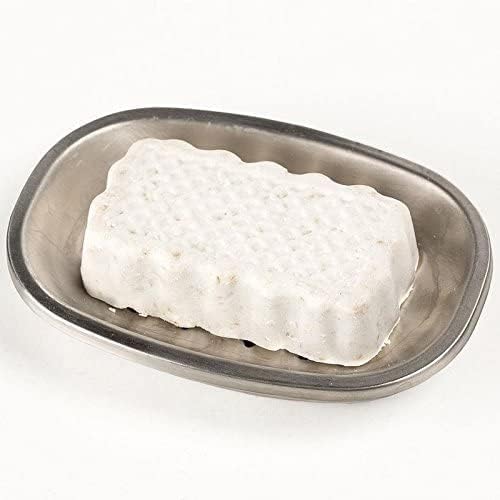 Survival Land jewelweed infused plant oil removal soap texture detail