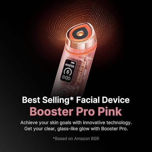 Face massager device enhancing skincare absorption and radiance