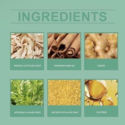 Back label view of the natural ingredients patch showing usage instructions and safflower components