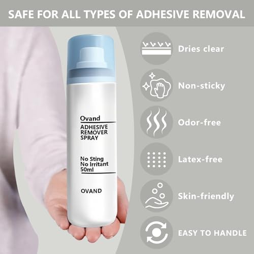 No sting medical adhesive remover spray for ostomy patient skin care