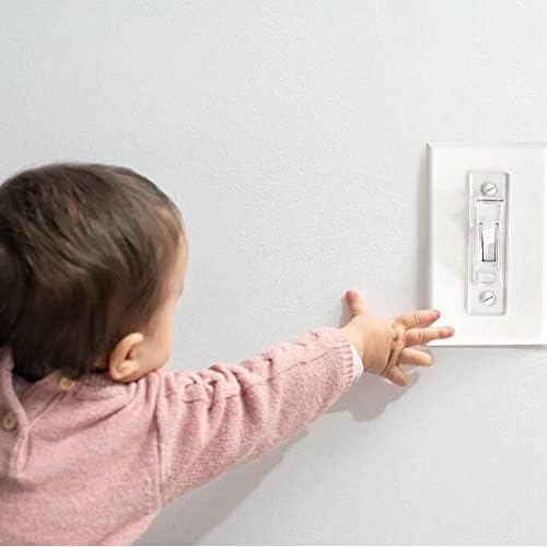 ILIVABLE switch guard with included extended installation screws
