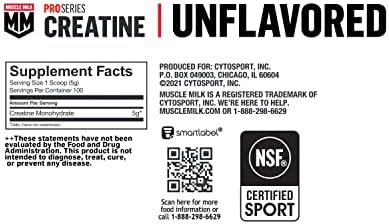 Authentic USA Imported Muscle Milk Pro Series Creatine Supplement