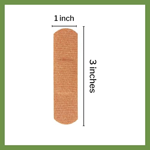 Close up of non stick absorbent pad on fabric bandage