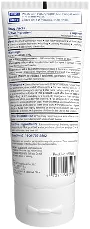 FungiCure liquid body wash for athlete foot and ringworm relief