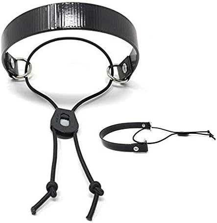 Side view of Sparky Pet Co E-Collar replacement strap installed on a receiver