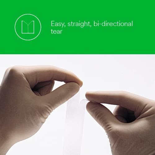 Six rolls of authentic 3M Transpore two inch medical tape arranged on a clean background