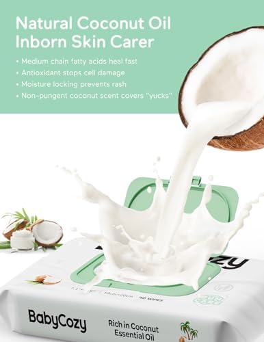 Babycozy sensitive skin wipes for diaper changes