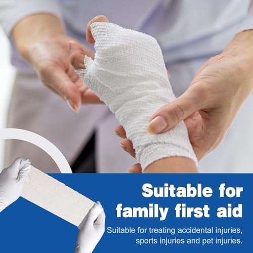 AZEN twenty five count bulk box of high absorbency emergency wound wraps.
