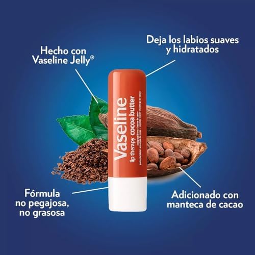 Vaseline cocoa butter lip balm twin pack in retail box