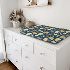 Hwmmbh basketball changing pad cover elastic border display