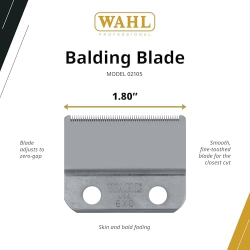 Close up of Wahl 6X0 professional clipper blade teeth
