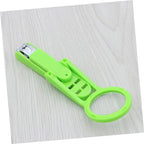 BESPORTBLE pet grooming scissors highlighting the non slip plastic handle grip