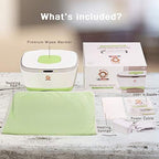 Internal view of Lilmonki wipe warmer and dispenser