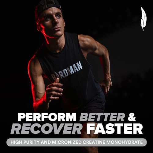 Birdman vegan creatine powder scoop measurement demonstration