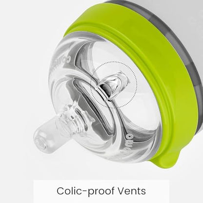 Comotomo silicone nipple anti-colic vent detail
