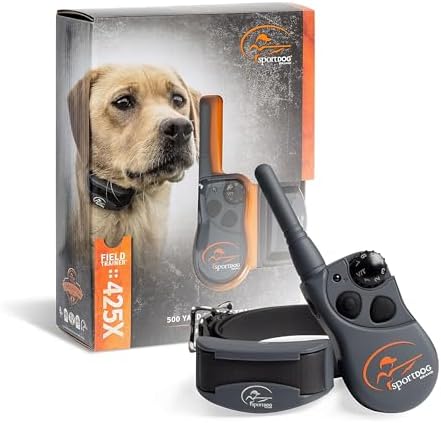 SportDOG 425X handheld transmitter showing button layout