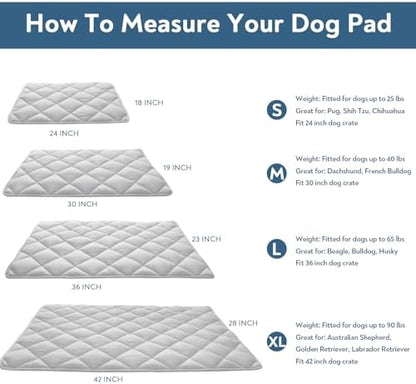 Magik And Kover anti slip dog mat laid out on a living room hardwood floor