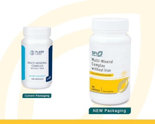 Hypoallergenic broad spectrum multi mineral complex by SFI Health packaging