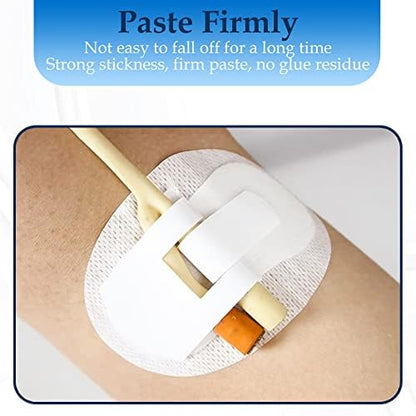 Gadget Beyond medical grade adhesive patch for urinary tube support.