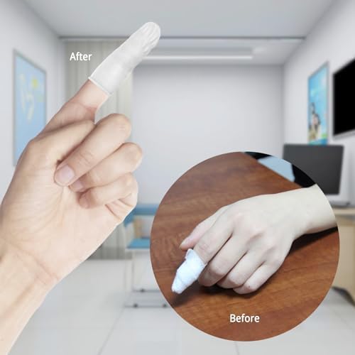 Premium pink anti static finger cots for sensitive industrial cleanroom handling