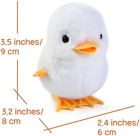 Close up look of the dense jade fleece fabric on the HawaStar jumping chick toy
