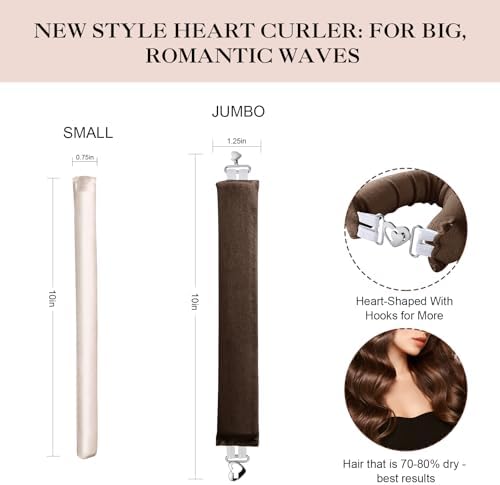 Side angle of the plush velvet overnight rollers showing the soft cushion texture that prevents hair damage