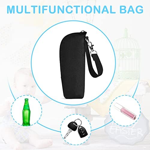 Accmor bottle carrier hanging on a stroller handle