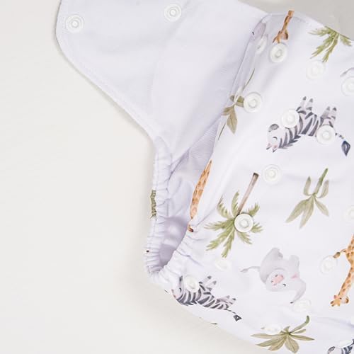 Happy Flute 9-piece baby diaper set with wet bag