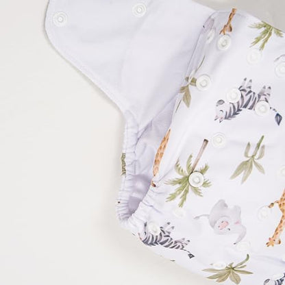 Happy Flute 9-piece baby diaper set with wet bag