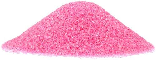 NW Wholesaler bright pink floral sand 1 pound bag front view