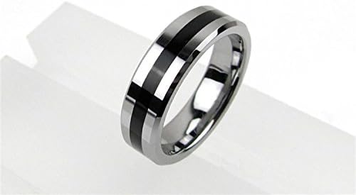 Sleek stainless steel psychokinetic illusion rings displayed side by side.
