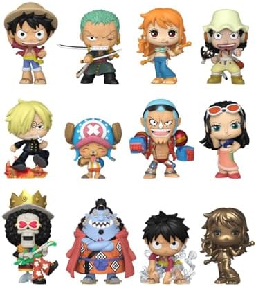 Side view of the authentic anime collectible box showing possible characters.