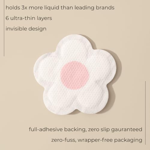 Close up of 6-layer ultra-thin nursing pad structure
