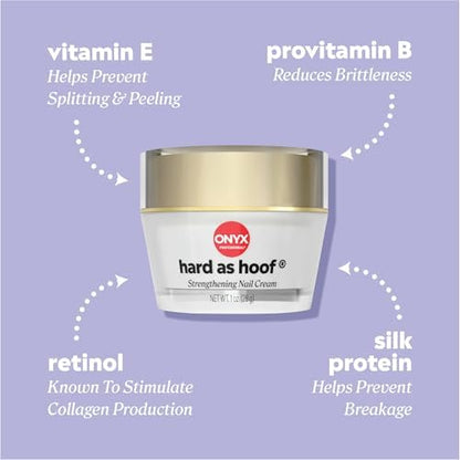 Onyx Professional Hard As Hoof cream for damaged nails and cuticles