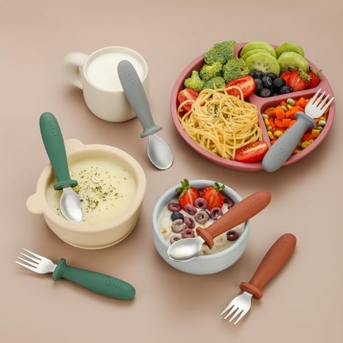 Vitever Drkio 18/8 stainless steel kids eating set