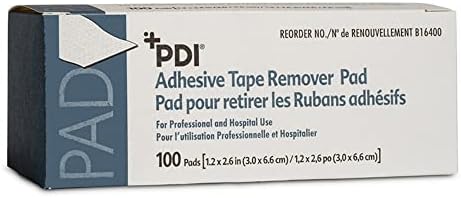 Individually wrapped PDI adhesive remover sachets for clinical use
