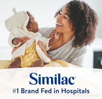 Similac Sensitive infant formula usage instructions on packaging