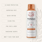 Side view of Grand Tongo DEET-free insect repellent aerosol