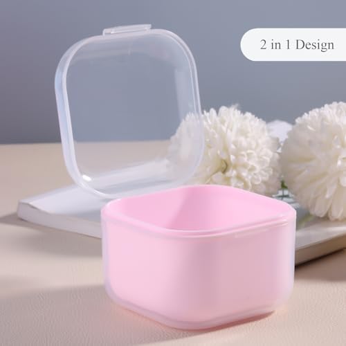 Professional salon manicure tool sterilizer box in pink color