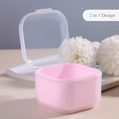 Professional salon manicure tool sterilizer box in pink color