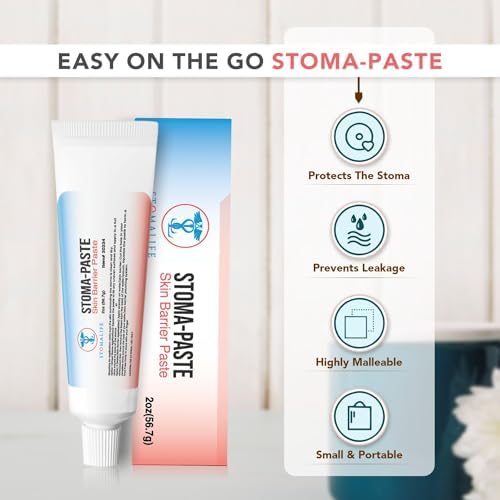 Stomalife stoma barrier paste for skin irritation prevention packaging