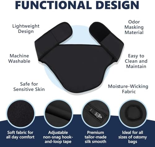 JFRHUDS ileostomy support belt side view