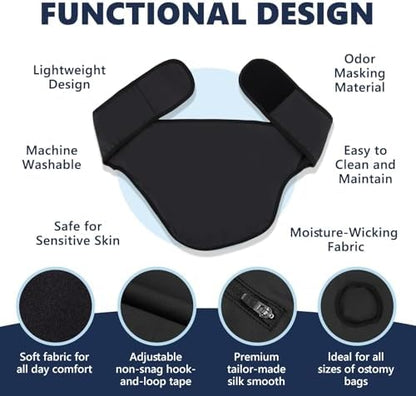 JFRHUDS ileostomy support belt side view