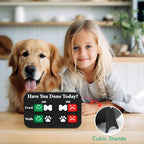 Close up of Yauyik magnetic pet activity tracker sliders