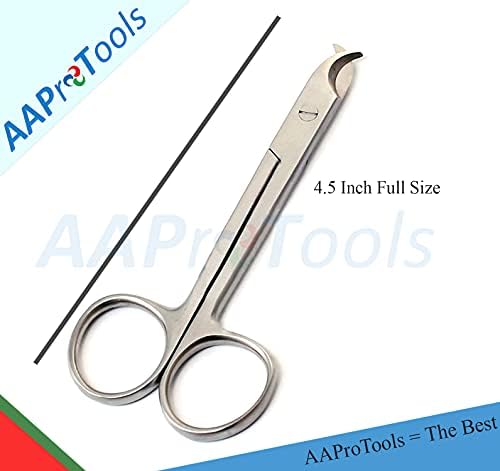 Sanju professional small animal nail trimmer scissors displayed on a clean backdrop for veterinary use.