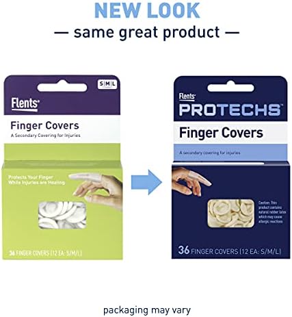 Disposable first aid finger gloves laid out for family medical kit assembly
