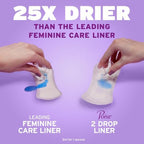 Authentic USA imported Poise Daily Liners for women's bladder health.