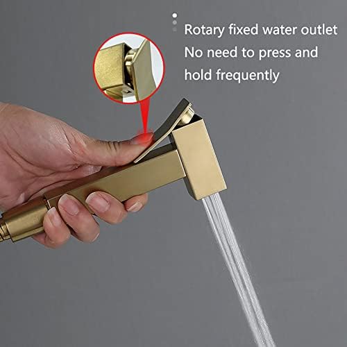 Wall mount bracket and flexible hose for Lxysttp bidet set